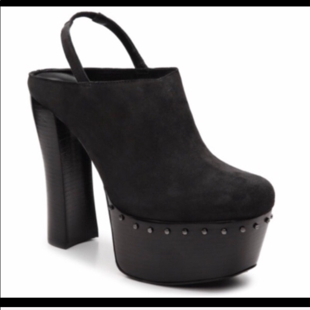 Alice and Olivia trending platform shoes with dust bag